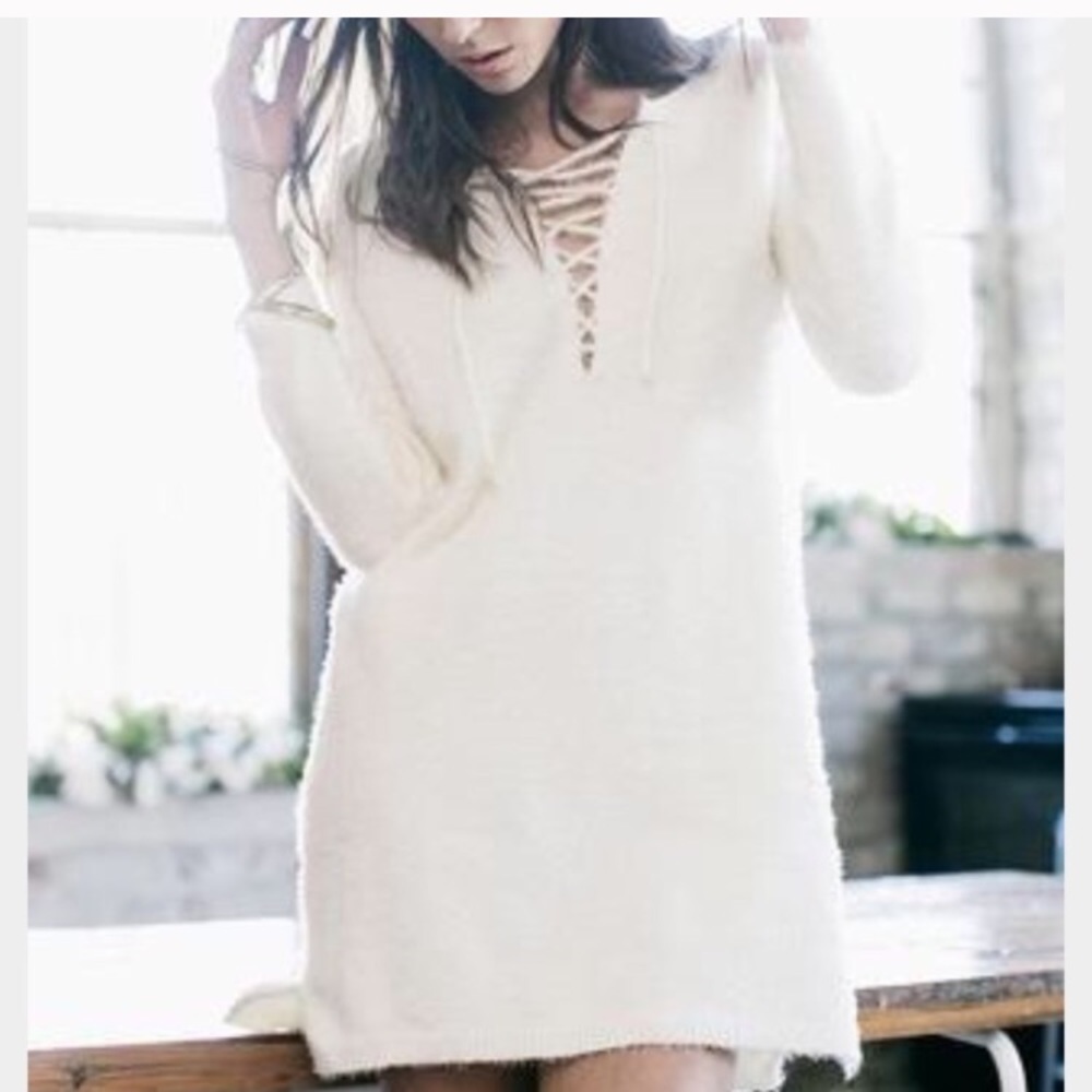 Knot Sisters Shore Sweater Dress